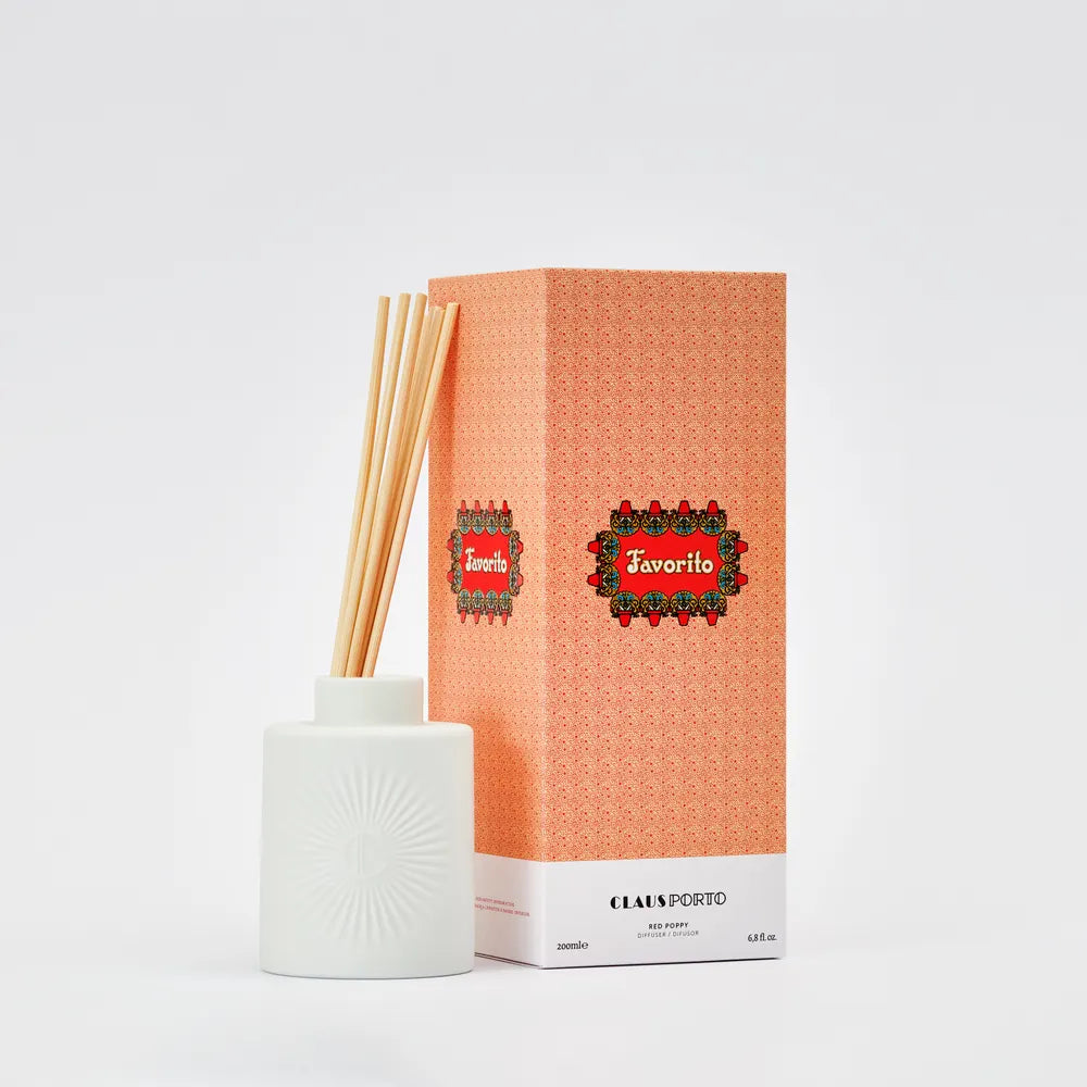 FAVORITO RED POPPY DIFFUSER