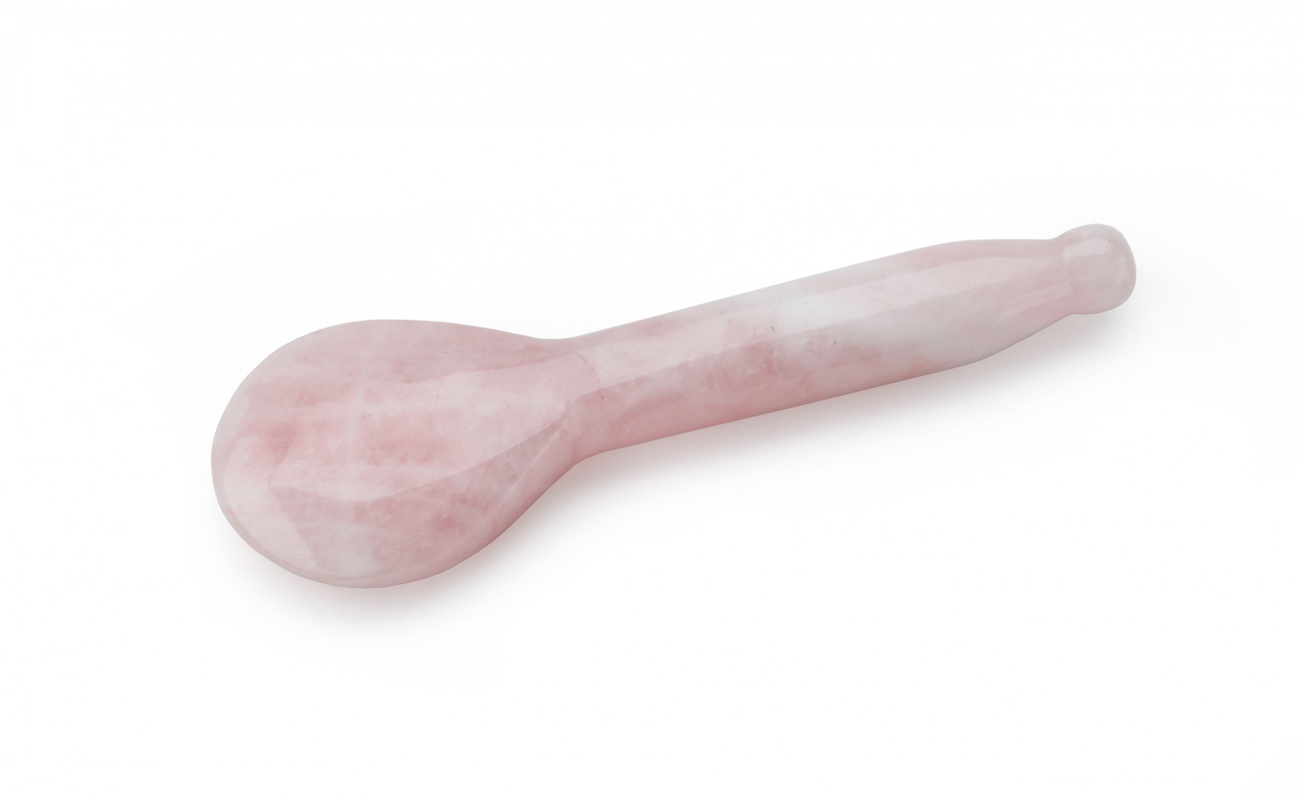 Rose Quartz Sculpting Spoon by Cecily Braden