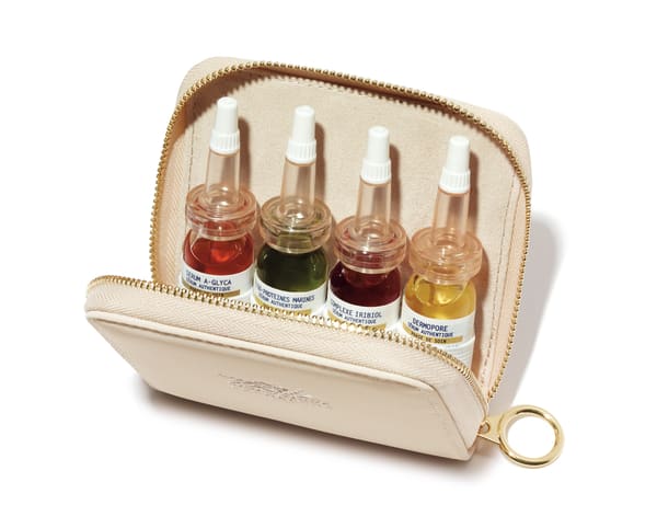 Quintessential serums bag